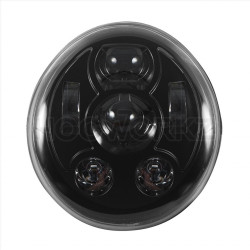PartzBiz HD HW195209 - Hogworkz สีดำสีขาว LED Blackout ไฟหน้าไฟหน้า Harley V-Rod 02-17 PartzBiz HD HW195209 - Hogworkz สีดำสีขาว LED Blackout ไฟหน้าไฟหน้า Harley V-Rod 02-17