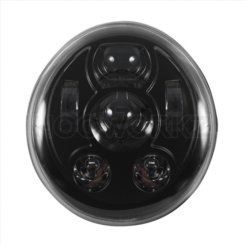 PartzBiz HD: 3486373-Hogworkz สีดำสีขาว LED Blackout ไฟหน้าไฟหน้า Harley V-Rod 02-17