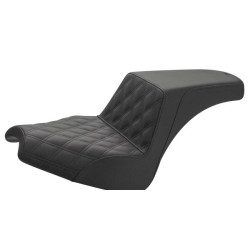 PartzBiz HD I21-04-172 - Saddlemen Step Up 2-Up Seat Front Lattice Stitch Black GelCore Indian Chief 2022 PartzBiz HD I21-04-172 - Saddlemen Step Up 2-Up Seat Front Lattice Stitch Black GelCore Indian Chief 2022