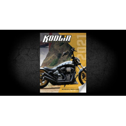 PartzBiz HD K68467 - Kodlin Legit Elypse LED Blacked Out Front Turn Signals 2006+ Harley Touring