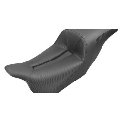 PartzBiz HD KR80807 - Saddlemen Pro Series Gel Core Kraus Moto Pro 2-Up Driver Seat Harley Touring 08+