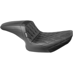 PartzBiz HD L-598DM - Le Pera Lepera Kickflip Diamond Stitch Step 1982-2000 Harley FXR 2 Up L-598DM