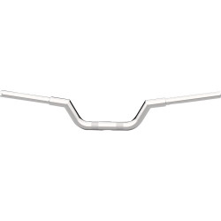 PartzBiz HD LA-7332-00 - LA Choppers Valley แฮนด์บาร์ Chrome 4‚” Harley Slotted ที่เจาะรูไว้ล่วงหน้า