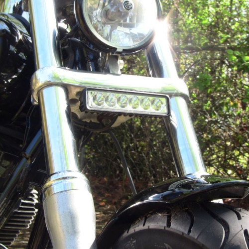PartzBiz HD: -Custom Dynamics Light Bar Extension Mount for 39mm forks LB-HP-BRACKET LB-HP-WHITE LB-HARN-UNV 2001-2321 20012321 fxd fls best for performance davidson 
