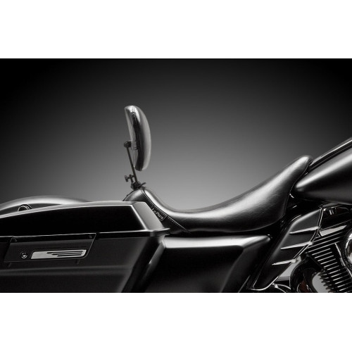 PartzBiz HD: 3451273-Le Pera Barebones Black Smooth Bare Bones Solo Seat 2008+ Harley Touring