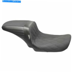 PartzBiz HD LK-591DM - Le Pera Lepera Kickflip Diamond Stitch Step 2006-2017 Harley Dyna 2 Up LK-591DM