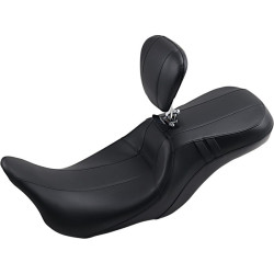 PartzBiz HD LPLK-997 - Le Pera LK-997 Black Smooth Stitch Outcast 2-Up Seat H-D FLH/T 08-Up