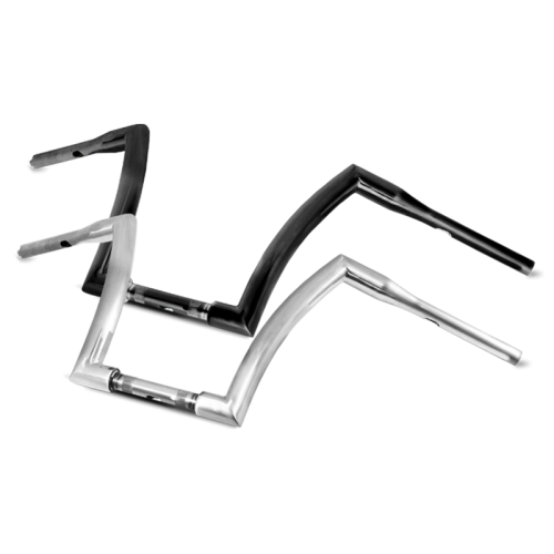 PartzBiz HD: 3441637-16” Chrome Fat Monster Ape-Hanger Apes Handlebars Harley Softail Dyna Sportster