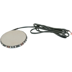PartzBiz HD M215WHITEC - Chrome MagicFlex2 White LED Wheel Lights