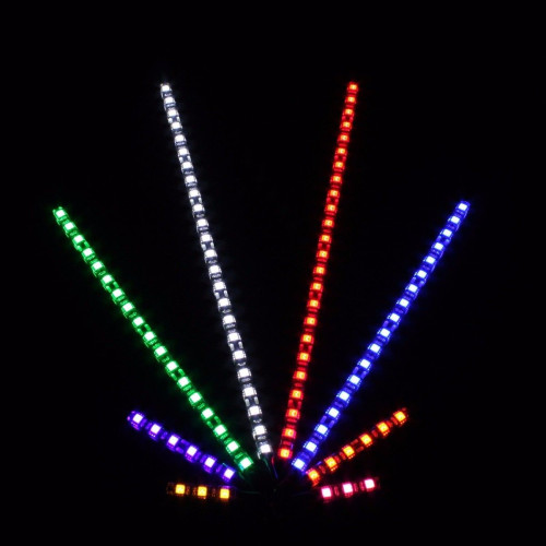 PartzBiz HD: -Custom Dynamics MagicFlex2 72 Purple LED Accent Light Strip 39.4" Long | M272UV