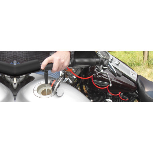 PartzBiz HD: 3463196-เครื่องมือเชื้อเพลิงระบบแบ่งปันแก๊สง่าย Siphon Harley Metric Universal Motorcycle Car