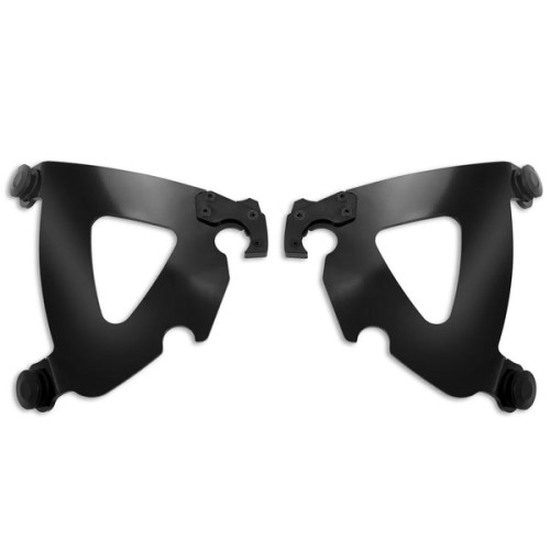 PartzBiz HD: 3482248-Memphis Shades Black Road Warrior Trigger-Lock Mount Kit Harley Road King FLHR