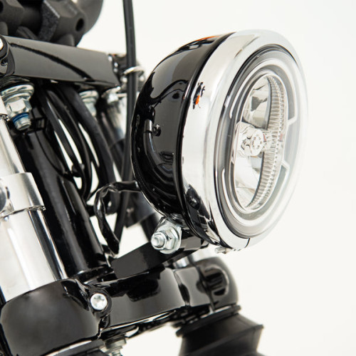PartzBiz HD: 3468481-Memphis Shades Road Warrior Headlight Extension Block Harley Softail 18+ FXBB PartzBiz HD: 3468481-Memphis Shades Road Warrior Headlight Extension Block Harley Softail 18+ FXBB