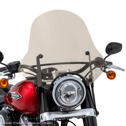PartzBiz HD: 3467923-Memphis Shades Solar Speed Demon Sportshield Windshield Screen Harley Big Twin