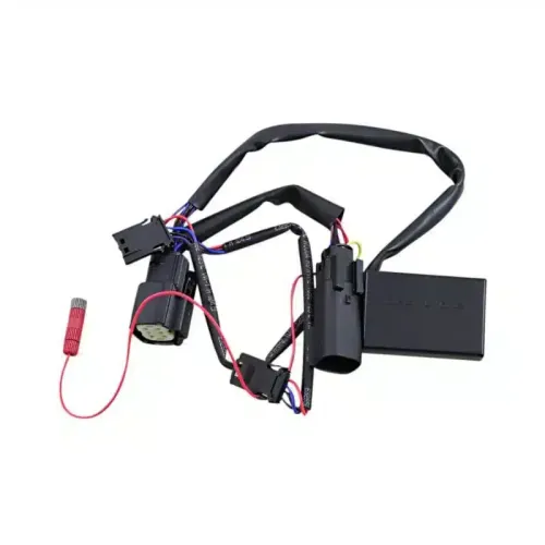 PartzBiz HD: -Custom Dynamics 14-18 HD Tru Flex และอะแดปเตอร์สายไฟแบบแท่งพลาสม่า Harley FLH/T MPR-BCM