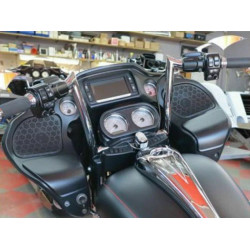PartzBiz HD PART #OEMB-2015-10 C - Paul Yaffe Chrome 10‚” แฮนด์ Bagger Monkey Ape Hanger OEM 15-2020 Road Glide