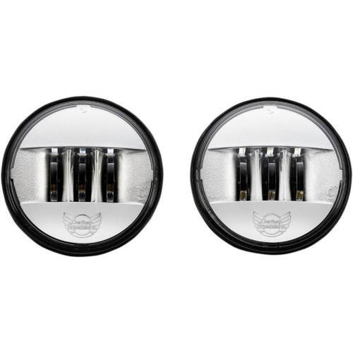 PartzBiz HD: -Custom Dynamics PB-45-C Chrome 4.5" ProBEAM Pro Beam Passing Lamps Harley