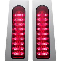 PartzBiz HD PB-FILL-S-B - Custom Dynamics PB-FILL-SC ProBEAM Fillerz กระเป๋าข้างไฟ LED Harley FL 14-22