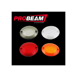 PartzBiz HD PB-FLAT-ADPT - Silver ProBeam Flat Turn Signal Adapters