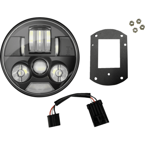 PartzBiz HD: -CD ProBeam 5.75" Low Rider ST Black Headlight Kit for Harley 22-23 Low Rider | PB-LRST-B