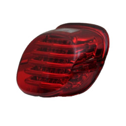 PartzBiz HD PB-TL-INT-NW-R - Custom Dynamics Probeam¬†Integrated Signal Low Profile Led Taillights Red Lens Bottom Window