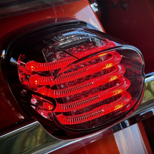 PartzBiz HD: -Custom Dynamics ProBeam Red Squareback Taillight W/O License Plate Light Harley PartzBiz HD: -Custom Dynamics ProBeam Red Squareback Taillight W/O License Plate Light Harley