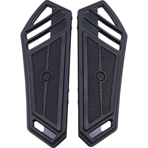 PartzBiz HD: 4407278-Performance Machine PM Superlight Black Ops Driver Front Floorboards Harley FL / ST