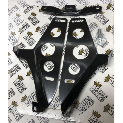 PartzBiz HD: 3465894-Bung King Quarter Fairing Windshield Bracket 2018+ Fat Bob Softail M8