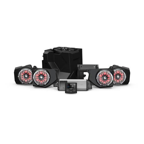 PartzBiz HD: 3485803-Rockford Stage 6 Audio Speakers System Plug-n-Play BT Polaris Ranger 18-22