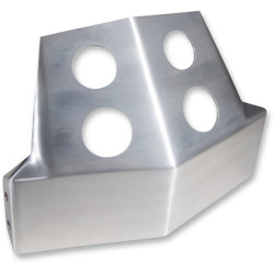 PartzBiz HD SM-DSP06BR - Speed Merchant Lower Frame Skid Plate Raw Aluminum Harley FXD Club Dyna 06-2017