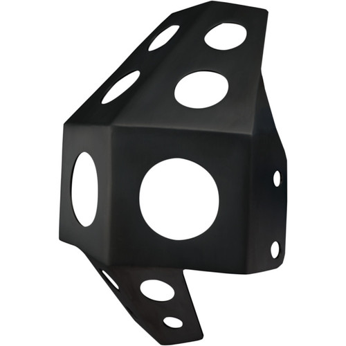 PartzBiz HD: 3465282-Speed Merchant Front Frame Skid Plate Black Aluminum Harley Sportster XL 04-20