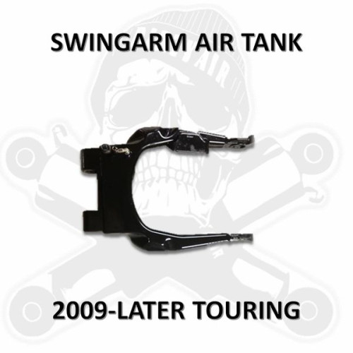 PartzBiz HD: 3491447-Dirty Air Swingarm Stainless Steel Fast Up Tank Rear Harley Touring 2009+