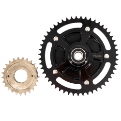 PartzBiz HD TM-2901 - Trask 530 Chain Rear 54T Sprocket Conversion Kit Cush Drive Harley 09-20 Touring PartzBiz HD TM-2901 - Trask 530 Chain Rear 54T Sprocket Conversion Kit Cush Drive Harley 09-20 Touring