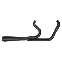 PartzBiz HD TM-5021 - Trask Assault Stainless Steel  2 Into 1 Header Pipe Exhaust Harley Dyna 91-2005