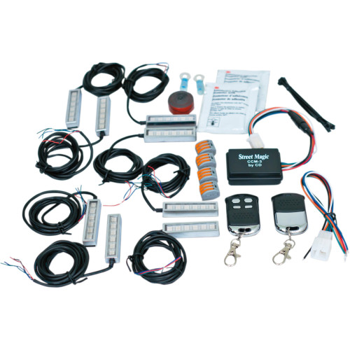 PartzBiz HD: -Custom Dynamics TMWZ02BM6 Full Motorcycle LED Super Light Kit w/ Bluetooth | TMWZ02BM6 PartzBiz HD: -Custom Dynamics TMWZ02BM6 Full Motorcycle LED Super Light Kit w/ Bluetooth | TMWZ02BM6