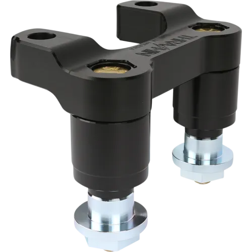 PartzBiz HD: 3492556-Thrashin' Road Glide Riser Adapter Kit Black Aluminum Harley Road Glide 15-20