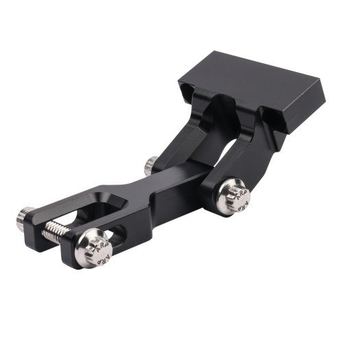 PartzBiz HD: 3488555-Thrashin OG Riser Speedometer Gauge Relocation Bracket Black Aluminum Harley PartzBiz HD: 3488555-Thrashin OG Riser Speedometer Gauge Relocation Bracket Black Aluminum Harley