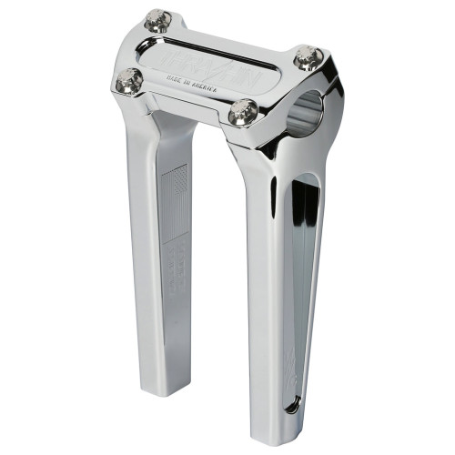 PartzBiz HD: 3492521-Thrashin‚' OG Risers 8‚” แคลมป์บนคู่อะลูมิเนียมโครเมียม 1‚” Harley Softail 18-21