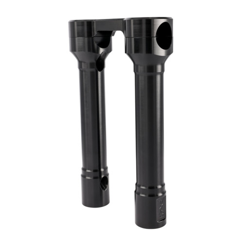 PartzBiz HD: 3492413-Thrashin‚' Hole Shot Risers 8‚” แคลมป์บนคู่อลูมิเนียมสีดำ 1‚” ขนาดเส้นผ่านศูนย์กลาง OE Harley