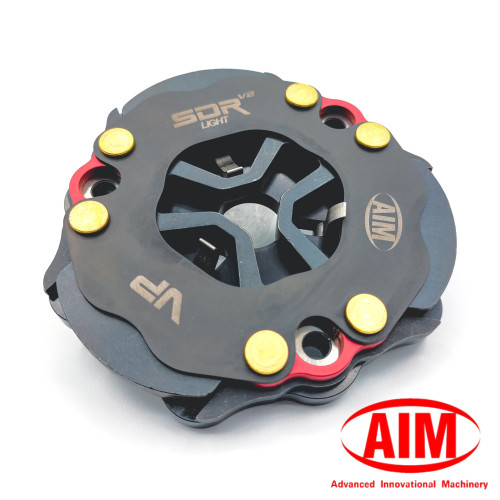 PartzBiz HD: 3482199-AIM VP-SDR V2 Light Slipper Clutch 3 Stud Pressure Plate 2017+ Harley Touring