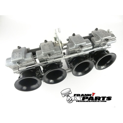 PartzBiz HD: 3443753-Black Billet Velocity Stack 4” CV Keihin Carb Carburetor EFI Air Intake Harley