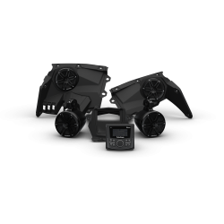 PartzBiz HD X317-STG2 - Rockford Fosgate Stage 2 Gen3 ลำโพงเสียงระบบ Plug-n-Play BT Can-Am 17-22