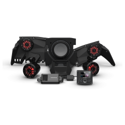 PartzBiz HD X317-STG4 - Rockford Fosgate Stage 4 Gen3 Audio Speakers System Plug-n-Play BT Can-Am 17-22