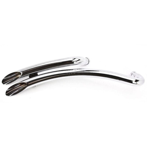 PartzBiz HD: 3445127-Bassani 2” Chrome Radial Sweepers Exhaust Pipes 1986-2003 Harley Sportster XL PartzBiz HD: 3445127-Bassani 2” Chrome Radial Sweepers Exhaust Pipes 1986-2003 Harley Sportster XL