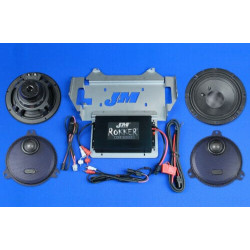 PartzBiz HD XXRK-350SP2-14SG - J&M Corp Rokker XXR Extreme 400w 2-Speaker Amplifier Installation Kit 14-20 FLHX ซื้อทันที เพิ่มลงในรถเข็น
