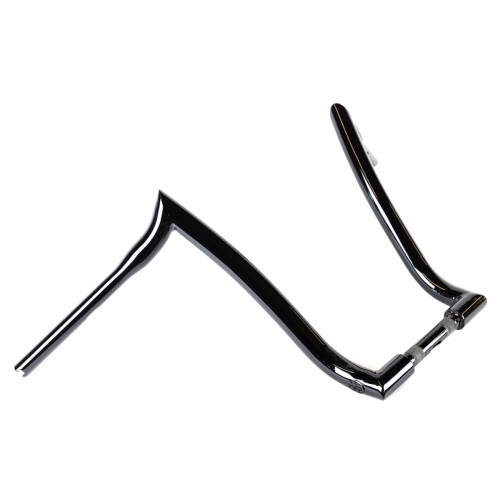 PartzBiz HD: 3487288-Factory 47 Nomad Ape Hanger แฮนด์บาร์ 1.5 16‚” Harley Softail สีดำเงา