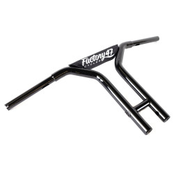 PartzBiz HD hb4002514b - Factory 47 MX47 Bar T แฮนด์บาร์ 14‚” 1-1/4‚” Black Straight Harley Softail Dyna PartzBiz HD hb4002514b - Factory 47 MX47 Bar T แฮนด์บาร์ 14‚” 1-1/4‚” Black Straight Harley Softail Dyna