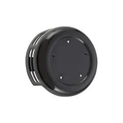 PartzBiz HD 03-591 - Alren Ness Black Round Horn Cover 1991+ Harley Touring Softail Touring Dyna