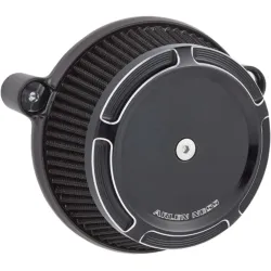 PartzBiz HD 18-309 - Arlen Ness Black Beveled Stage 1 Big Sucker Air Cleaner Kit 17+ Harley Touring PartzBiz HD 18-309 - Arlen Ness Black Beveled Stage 1 Big Sucker Air Cleaner Kit 17+ Harley Touring