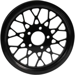 PartzBiz HD RPMSB-70T - BDL 1 1/2 Rear Belt Pulley 70Tooth Mesh Black Transmission Harley Big Twin 86-99